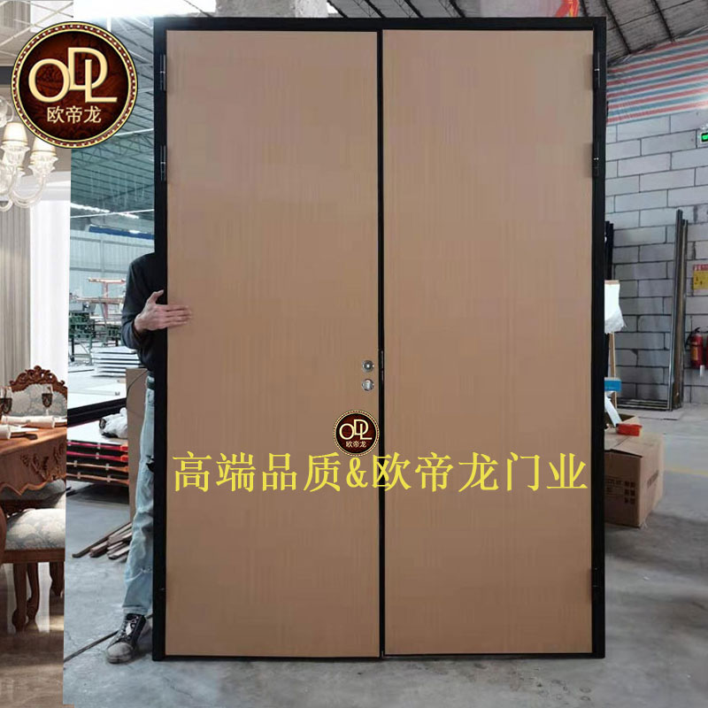 鋁木門(mén)廠(chǎng)家批那家好多少錢(qián)？歐帝龍門(mén)廠(chǎng)專(zhuān)業(yè)批發(fā)學(xué)校生態(tài)鋁木門(mén)辦公學(xué)校窄邊框鋁蜂窩生態(tài)門(mén)